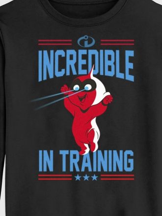Toddler The Incredibles Incredible In Training Grafisk långärmad T-shirt