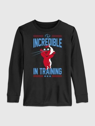 Toddler The Incredibles Incredible In Training Grafisk långärmad T-shirt