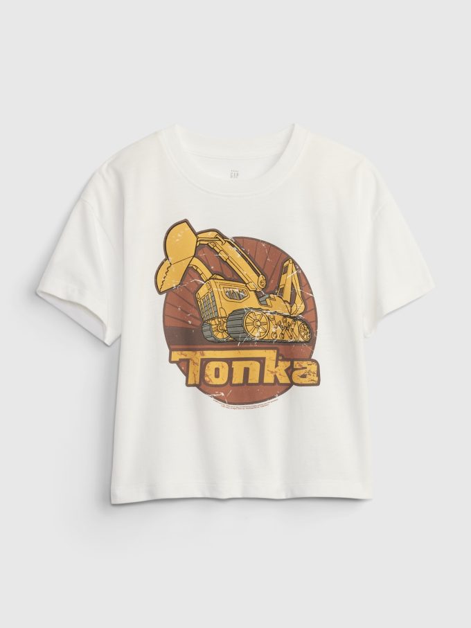 Tonka grafisk T-shirt för baby och småbarn