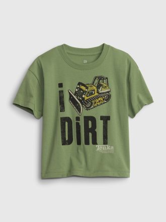 Tonka grafisk T-shirt för baby och småbarn