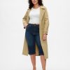 True Skinny Capri Jeans med hög höjd