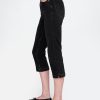 True Skinny Capri Jeans med hög höjd