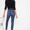 True Skinny Jeans med hög höjd