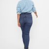 True Skinny Jeans med hög höjd