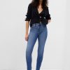 True Skinny Jeans med hög höjd