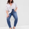 True Skinny Jeans med hög höjd