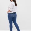 True Skinny Jeans med hög höjd