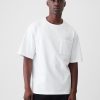 Tung T-shirt med avslappnad passform Tung T-shirt med avslappnad passform