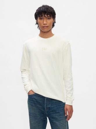 Tung T-shirt med logotyp