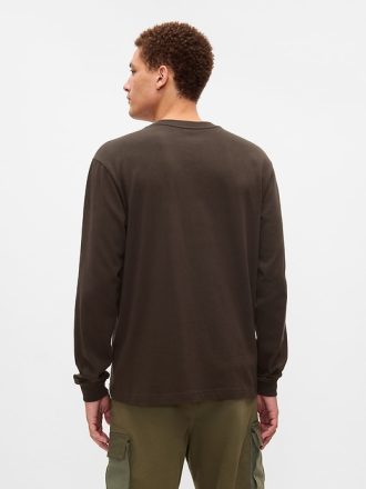 Tung T-shirt med logotyp