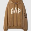 Tung hoodie med Arch-logotyp