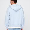 Tung hoodie med dragkedja