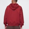 Tung hoodie med dragkedja