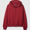 Tung hoodie med dragkedja