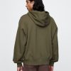 Tung hoodie med dragkedja