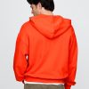 Tung hoodie med dragkedja