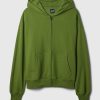 Tung hoodie med dragkedja