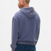 Tung hoodie med västerländsk logotyp Tung hoodie med västerländsk logotyp