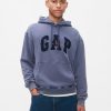Tung hoodie med västerländsk logotyp Tung hoodie med västerländsk logotyp