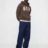 Tung hoodie med västerländsk logotyp Tung hoodie med västerländsk logotyp