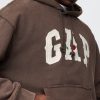 Tung hoodie med västerländsk logotyp Tung hoodie med västerländsk logotyp
