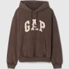 Tung hoodie med västerländsk logotyp Tung hoodie med västerländsk logotyp