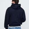 Tung överdimensionerad hoodie med logotyp