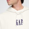 Tung överdimensionerad hoodie med logotyp