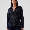 Ultrasoft jeansjacka med bälte