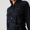 Ultrasoft jeansjacka med bälte