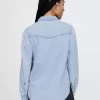 Ultrasoft jeanströja i västern