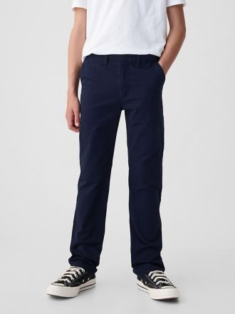 Uniform Straight-Fit Stretch Khakis för barn