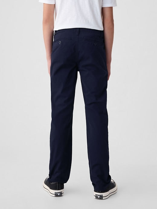 Uniform Straight-Fit Stretch Khakis för barn Uniform Straight-Fit Stretch Khakis för barn