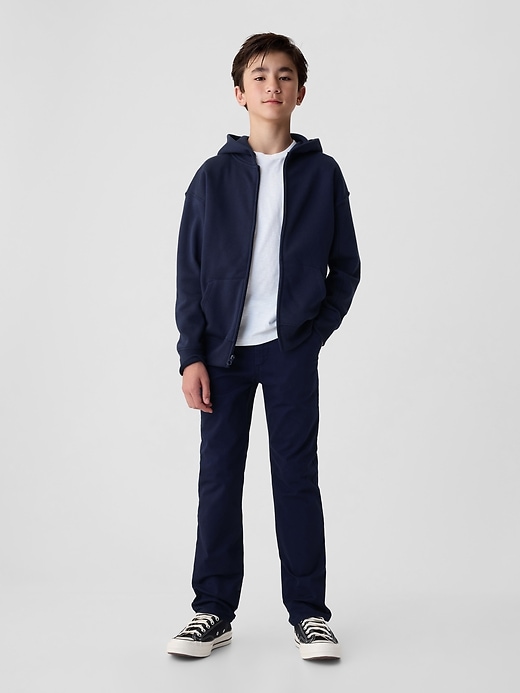 Uniform Straight-Fit Stretch Khakis för barn Uniform Straight-Fit Stretch Khakis för barn