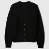 V-ringad cardigan