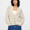 V-ringad cardigan
