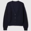 V-ringad cardigan