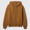 Våffelfodrad hoodie med dragkedja Våffelfodrad hoodie med dragkedja