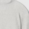 Våffelstickad Mockneck-topp för barn