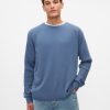 Våffelstickad Raglan T-shirt