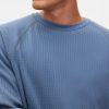 Våffelstickad Raglan T-shirt
