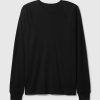 Våffelstickad Raglan T-shirt