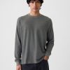 Våffelstickad Raglan T-shirt