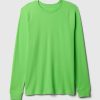 Våffelstickad Raglan T-shirt