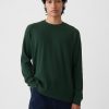 Våffelstickad Raglan T-shirt