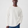 Våffelstickad Raglan T-shirt