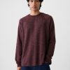 Våffelstickad Raglan T-shirt