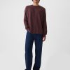 Våffelstickad Raglan T-shirt