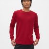 Våffelstickad Raglan T-shirt