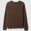 Våffelstickad Raglan T-shirt